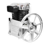 Compresseur d'air 2,2 kW 3 HP Compresseur 250 l Compresseur d'air monocylindre Tête de pompe Boîtier en aluminium Compresseur à piston 31 x 26 x 34 cm