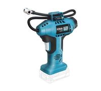 Compresseur d'air 20v (sans batterie ni chargeur) 7,5x22x25,5cm koma tools pro series Batterie rechargeable