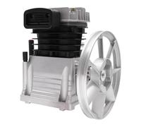 Compresseur d'air 3 CV - Tête de pompe à 2 cylindres - 8 bars - Compresseur d'air lubrifié à l'huile avec silencieux - Pour les industries de l'électronique, de la mécanique, de la construction - 960