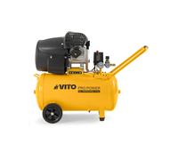 VITO - Compresseur à air 50L Bi cylindres 10Bar 3CV 2.2KW 145 Psi VITO