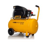 Compresseur d'air 50L Silencieux 10 bar VITO 145 PSI 2.5 CV Débit 206 L/min