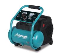 Compresseur d'air à batterie silencieux sans huile cuve 6 L 120 L/min 8 bars 18 V Aircraft AIRBOY SIL111 AS OFE