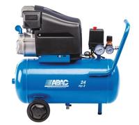 Compresseur d'air à piston lubrifié 24 litres 2 CV - Pole Position L20 ABAC