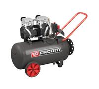 Facom Compresseur d'air 50 L Série Silver 2,5 HP débruité