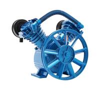 Compresseur d'air Comprimé 2200 W Capacité d'échappement 250 L/min 2 Cylindres Tête de Pompe à Piston Lubrifié à l'Huile en Forme de V Pour l'industrie Chimique