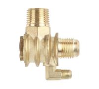 Compresseur d'air de remplacement de clapet anti-retour en laiton | Accessoires de vanne d'arrêt de clapets anti-retour de pompe à air(20x19x10mm)