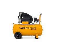 VITO - Compresseur d'air 50L Silencieux 10 bar 145 PSI 2.5 CV Débit 206 L/min