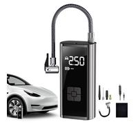 Compresseur d'air électrique - Gonfleur de pneu sans fil, lumière LED de pompe numérique, gestion optimale | Gonflage précis pour voitures, véhicules d'extérieur, vélos, voitures, p
