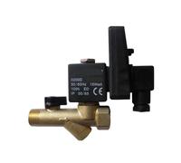 Compresseur d'air électronique entièrement automatique, 220V, 1/2 pouces, minuterie, valve de vidange automatique, 1 pièce(OPT A,220VAC)