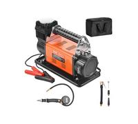 Compresseur D'air Robuste 12 V-VEVOR-Gonfleur de Pneus Portable 200 L/min-avec Adaptateurs pour Camions, Voitures, Camping-car