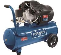 Compresseur d'air horizontal a double cylindres Scheppach HC53DC - 50L - 2200 W - 10 bars - 3 CV