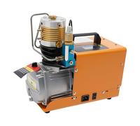 Compresseur d'air intelligent 1800 W avec séparateur huile-eau 30 Mpa, volume de gonflage jusqu'à 100 l/min, vitesse de gonflage 2800 tr/min pour canalisations, fusils à air comprimé, fusils PCP