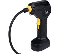 Compresseur d'air numérique Dunlop - Pompe à pneu - Pompe à air voiture - 12V - Affichage numérique - Max. 150PSI/ 10 Bar - Sac et 2 aiguilles inclus - Pneus de voiture et objets gonflables