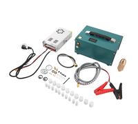 Compresseur d'air PCP 4500PSI 30MPA, pompe de compresseur haute pression de refroidissement par ventilateur automatique avec transformateur de puissance 12V
