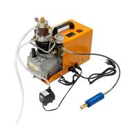 Compresseur d'air PCP portable 300 bar 1,8 kW automatique 100 l/min Pompe à air haute pression pour paintball, fusil PCP, pistolet à air, bouteille de plongée