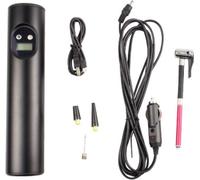 Compresseur d'air Pompe électrique avec pression des pneus Affichage LCD Gonflage sans fil Pour Auto Bicyclettes Motocykel šedý