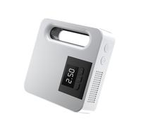 Compresseur D'air Portable 12v 120 W pour Voiture, Gonfleur Numérique | ABS et Métal, Interface Allume-cigare 12 V, Usage Auto et Atelier, pour Pneus Vélo et Voiture