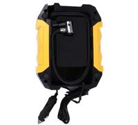 Compresseur D'air Portable 12v 120w pour Pneus Moto, Arrêt Automatique | 2000mah, Moteur Bobine Cuivre Pure et Dissipation Rapide, Usage Garage et Urgences Nocturnes