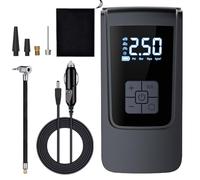 Compresseur d'air portable - Gonfleur de pneu électrique intelligent, pompe rechargeable sans fil, dispositif de gonflage haute pression, outil pneumatique à longue durée de vie de la batterie | Pompe