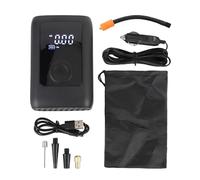 Compresseur d'air Portable, gonfleur de Pneu Rechargeable 4000 mAh avec arrêt Automatique et Lampe de Poche LED, Pompe à air d'urgence sans Fil 153 PSI pour Voiture, Moto, vélo et (MI01 Cordless