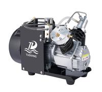 Compresseur d'air portable PCP TUDIVING 4500Psi, compresseur haute pression 4500Psi, compresseur de réservoir de plongée Paintball, compresseur de plongée à double cylindre (TXEDM041)