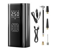 Compresseur d'air Portable | Pompe à Air Portable pour Moto,Gonfleur de Pneus sans Fil avec Affichage LED pour Voiture Moto Vélo Maison Urgence Voyage Camping