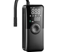 Compresseur d'air portable, puissance 7,4V, design léger, noir