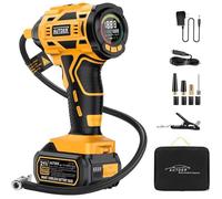 Compresseur d'air portatif - AUTDER AD380 - 180 PSI - Batterie 21V 2000mAh - Arrêt automatique