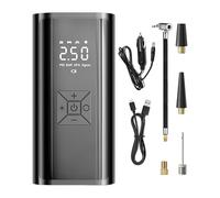 Compresseur d'air portatif - Compresseur d'air de gonflement | - | 150 psi et 9000 mAh Pompe à air rechargeable à l'inflation la plus rapide, avec affichage LED et lumière LE