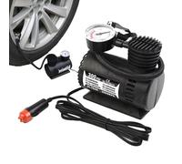 Compresseur d'air portatif pour pneus - pompe électrique électrique 12 V pour vélo de voiture | Pompe de gonflement de pneu compact pour moto, pompe à pneu léger sûr