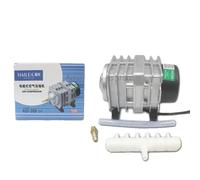 Compresseur d'air pour aquarium, pompe électromagnétique 220V, aération 70L/MIN, ACO-308 30W, adaptateur EU 220V-50HZ
