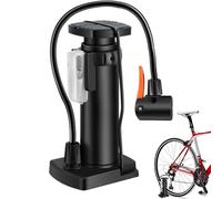 Compresseur d'air pour vélo - Dispositif de gonflage manuel, outil de pneu robuste | Kit de système de remplissage compact, tube de pression léger pour moto électrique, VTT, vélo, support de gonflage