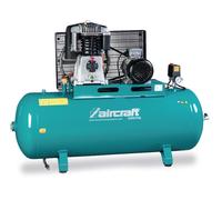 Compresseur d'air professionnel à piston 4 kW 10 Bar 500 L débit 520L/min idéal atelier - sablage 400V Aircraft AIRSTAR 703/500/10H