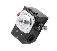 Compresseur d'air, régulateur de pression, soupapes de libération, commutateurs, structure métallique en plastique, 90-120/120-150/135-175, régulateur de compresseur d'air professionnel