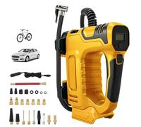 Compresseur d'air sans fil Compatible avec Dewalt 20V Batteries, 120 PSI Gonfleur Pneus portable avec Arrêt Automatique & LED Puissante, pompe à air pour Voitures,Vélos et Ballons (sans batterie)