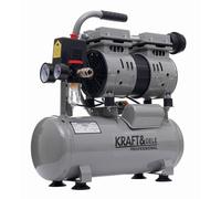Compresseur D'Air Sans Huile 9L 550W 8 Bar 155 L/Min Mobile Ateliers