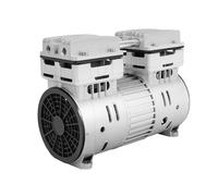 Compresseur d'air sans huile, moteur 8 bar, compresseur sans huile, agrégat de compresseur 750 W, avec 4 pieds amortissants, protection thermique intégrée, tête silencieuse