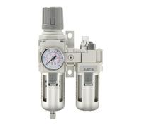 Compresseur d'air séparateur huile-eau, filtre pneumatique, drainage, traitement de la source d'air, régulateur de pression en deux pièces et trois pièces(ManualdrainageAC5010-06)
