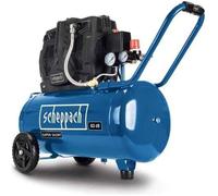 Compresseur d'air silencieux horizontal à deux cylindres Scheppach H51Si - 50 L - 1500W - 8 bars