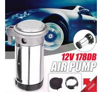 Compresseur d'air universel 12 V 178 dB, double trompette, puissant, kit de pompe pour voiture et camion