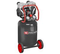 Compresseur 50L 2,5HP FACOM Cuve verticale Série Silver débruité