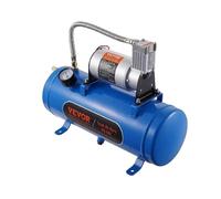 Compresseur d'air VEVOR 12V, capacité du réservoir de 16 gallons/6 litres, pression maximale de 120 psi