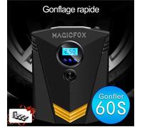 Compresseur d'air Voiture Portatif 12V - Affichage numérique , Gonfleur Pneus Arrêt automatique avec Lampe LED