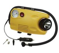COMPRESSEUR DE AIR GONFLEUR POUR ROUES VÉLO BALLON AVEC MANOMÈTRE Y LAMPE BD724