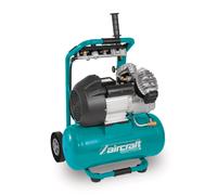 Compresseur de chantier mobile cuve 24 L 2,2 kW / 3 Ch 310 L/min 10 bars 230 V - Fabriqué en Europe Aircraft COMPACT-AIR 321/24