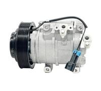Compresseur de climatisation 10SRE18C compatible avec les tracteurs John Deere séries RE284680 RE502697 447280-2000 4472802000 4472801650 447280-1650, lot de 8, 145 mm