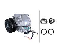 Compresseur De Climatisation 12 V Ø 109 mm HELLA 6 Gorges 15,5/18,3