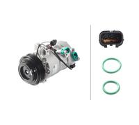 Compresseur de climatisation 12 V Ø 119 mm HELLA 6 rainures HYUNDAI IX35