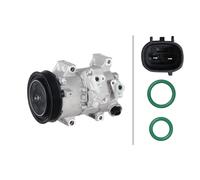 Compresseur De Climatisation 12 V Ø 120 mm HELLA 6-Sillons 8FK 366 202-431