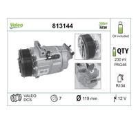 Compresseur De Climatisation 12 V R 134A Ø 119 Mm VALEO Pour RENAULT ESPACE